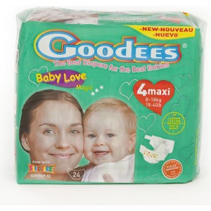 Goodees Babylove Size 4+ Maxi plus (10-20kgs) Monthly Jumbo pack