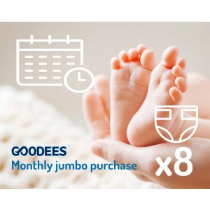 Goodees Babylove Size 6 Extra Large Nappies (15-30kgs) Pallet - 26 Cases per Pallet