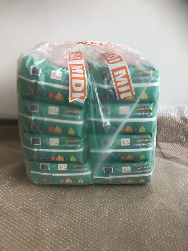 Goodees Babylove Size 3 Midi nappies (4-9kgs) Monthly Jumbo pack 1 Goodees Babylove Size 3 Midi nappies (4-9kgs) Monthly Jumbo pack