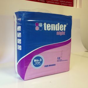 Goodees Tender All-in-One Pads Night Use, Extra Absorbent Size Large Night